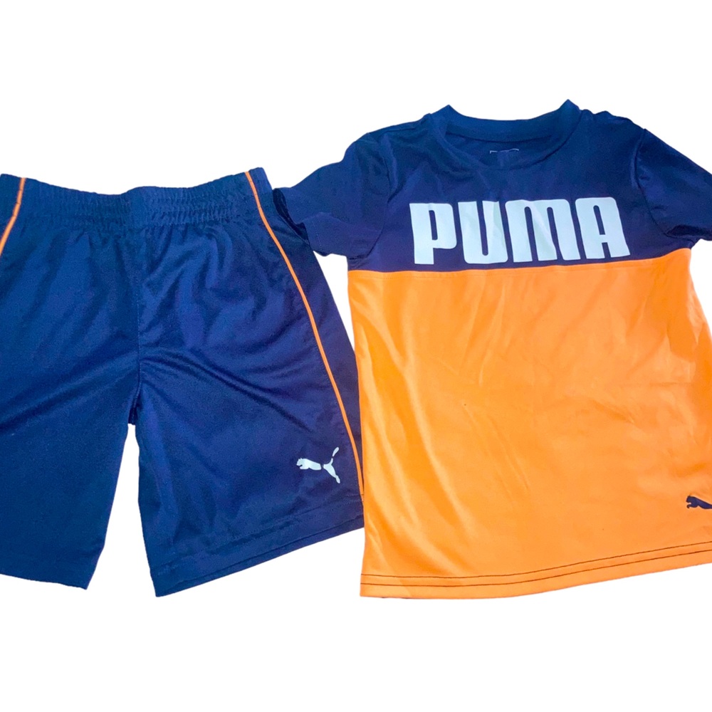 This Puma set is perfect for active boys to stay cool&comfortable for summer.